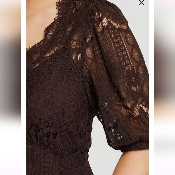 NWT Estelle Lucca Lace Cocktail Dress - Picture 4 of 6